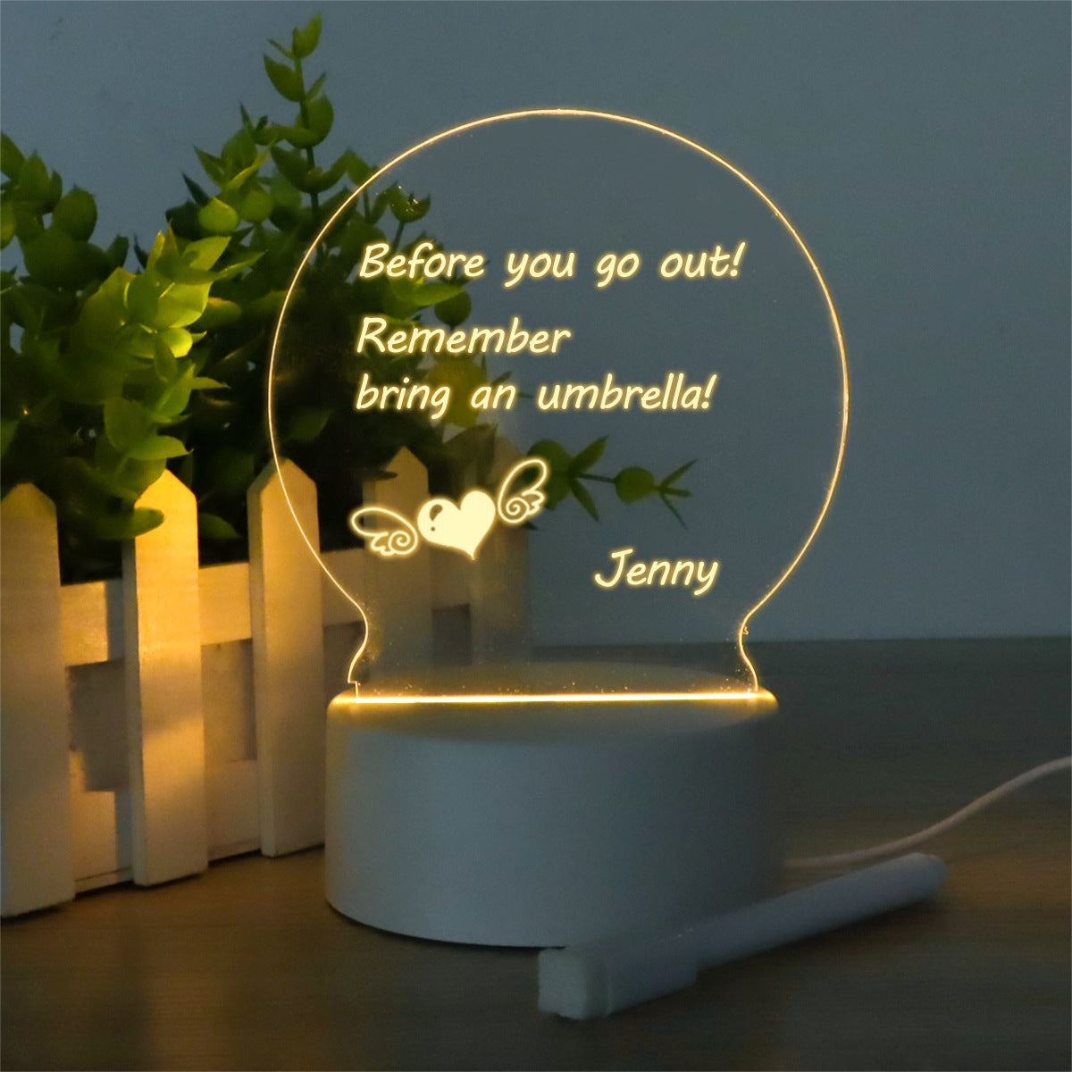 LITNOTE™ Transparent Luminous LED Night Lights